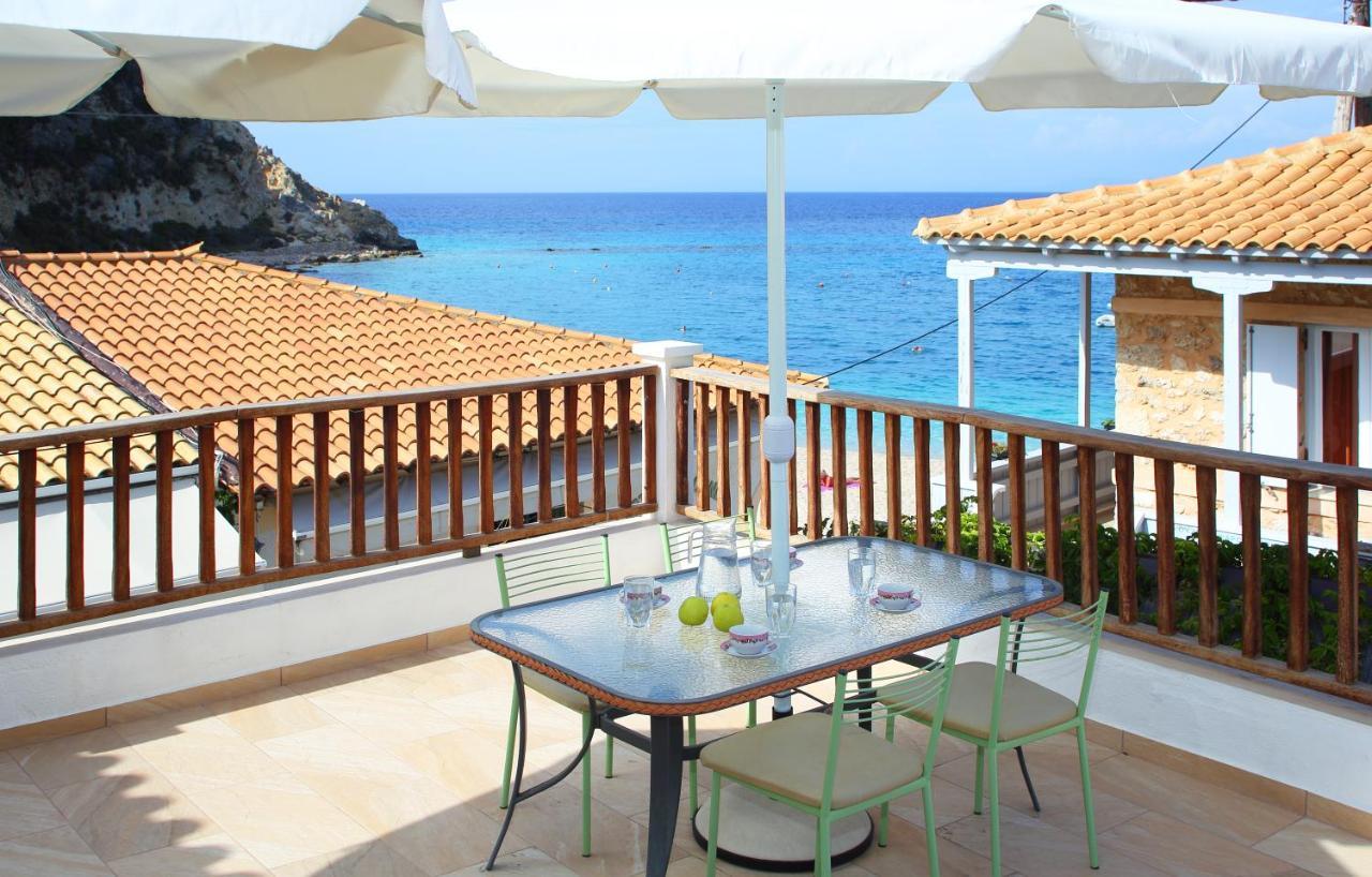Ferienwohnung Lagadi Luxury Sea Side Áyios Nikítas Exterior foto