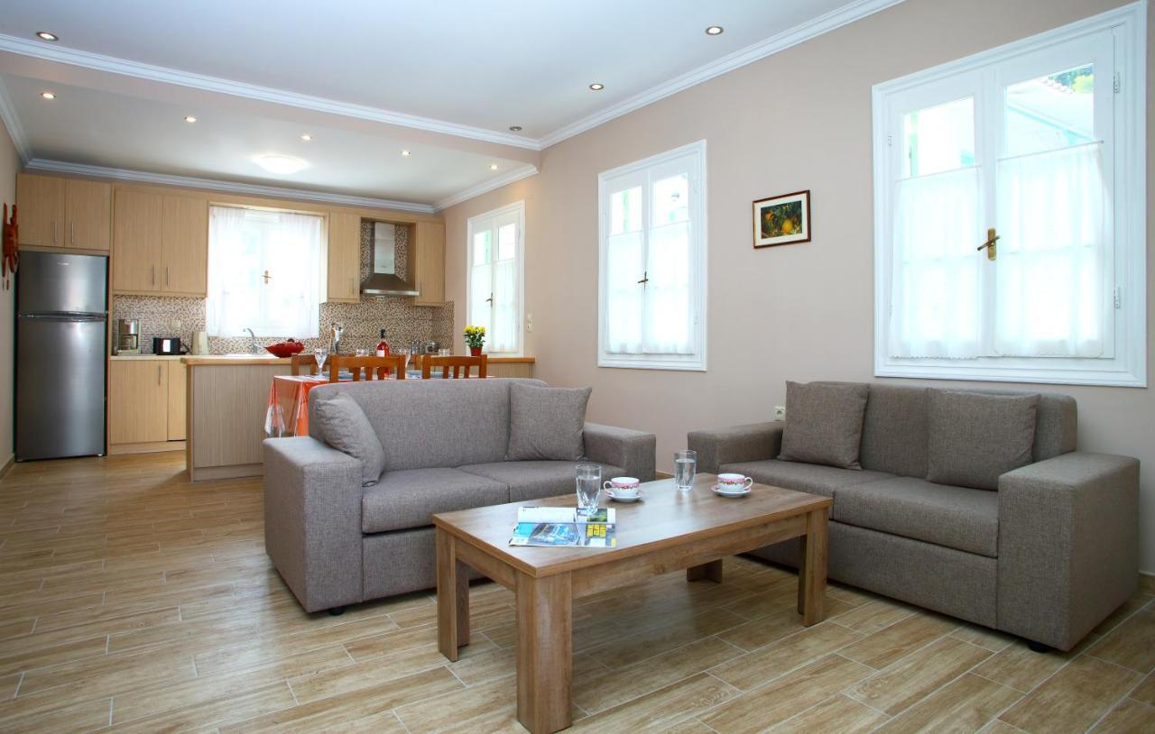 Ferienwohnung Lagadi Luxury Sea Side Áyios Nikítas Exterior foto