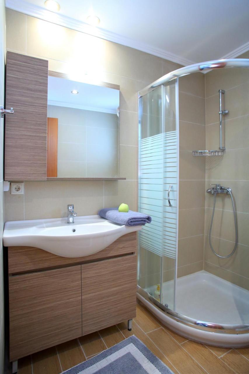 Ferienwohnung Lagadi Luxury Sea Side Áyios Nikítas Exterior foto